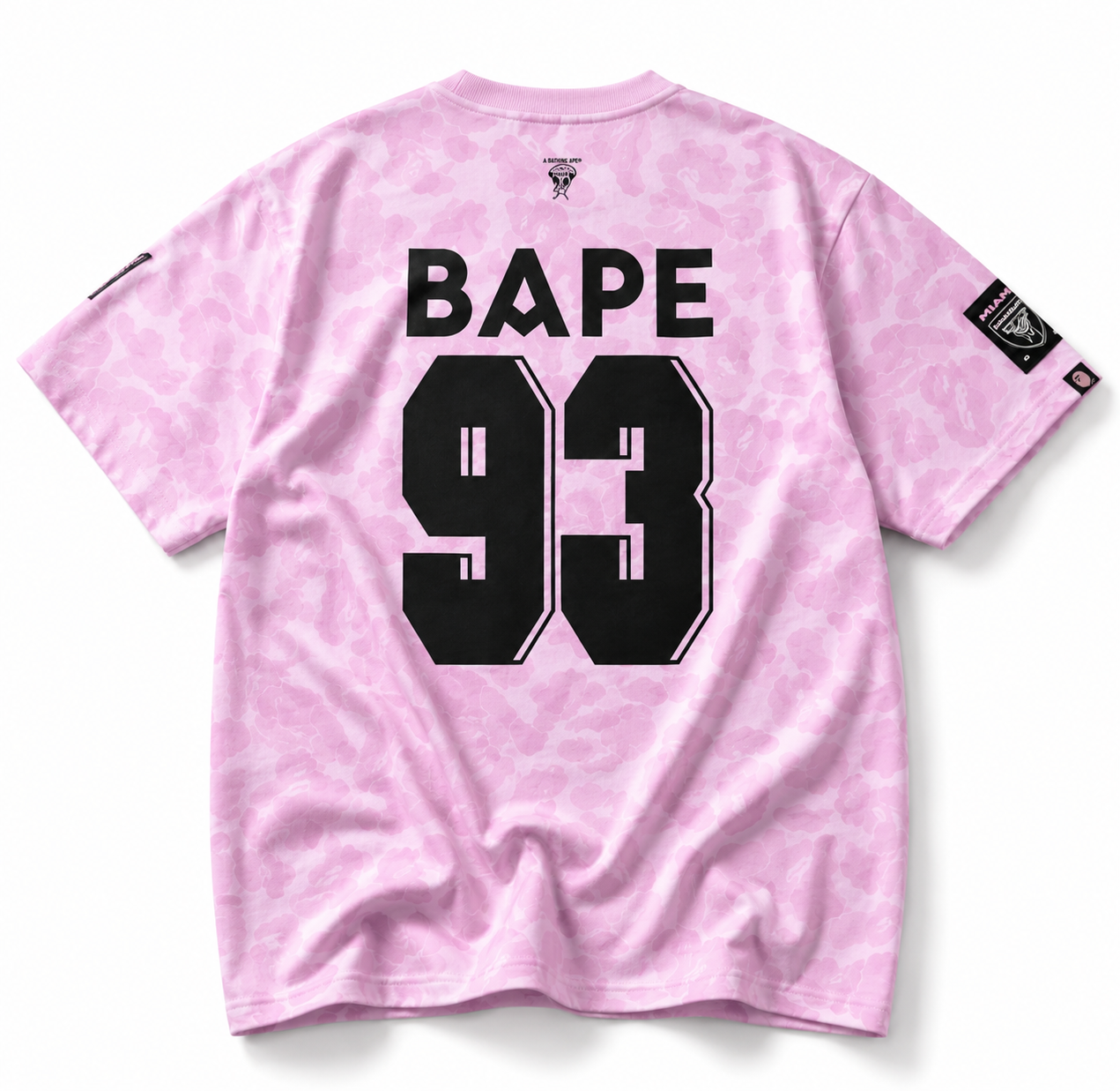 BAPE x Inter Miami CF Camo Tee