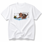 MM6 Maison Margiela Logo And Cat Print T-Shirt