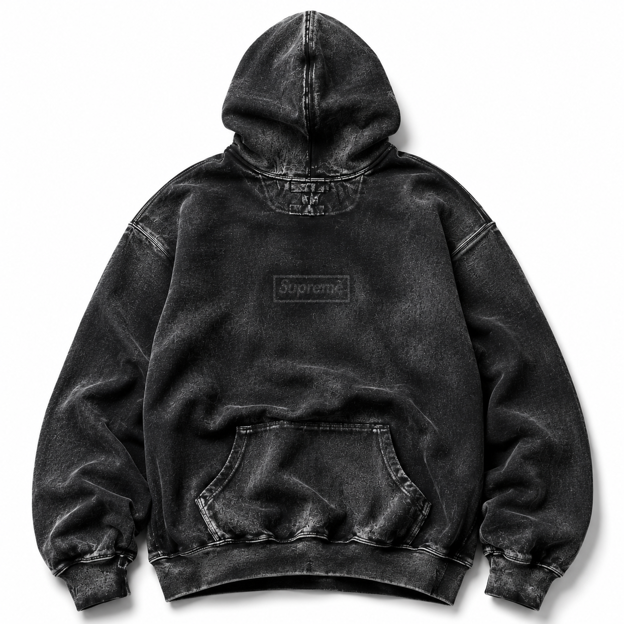 Supreme MM6 Maison Margiela Foil Box Logo Hooded Sweatshirt