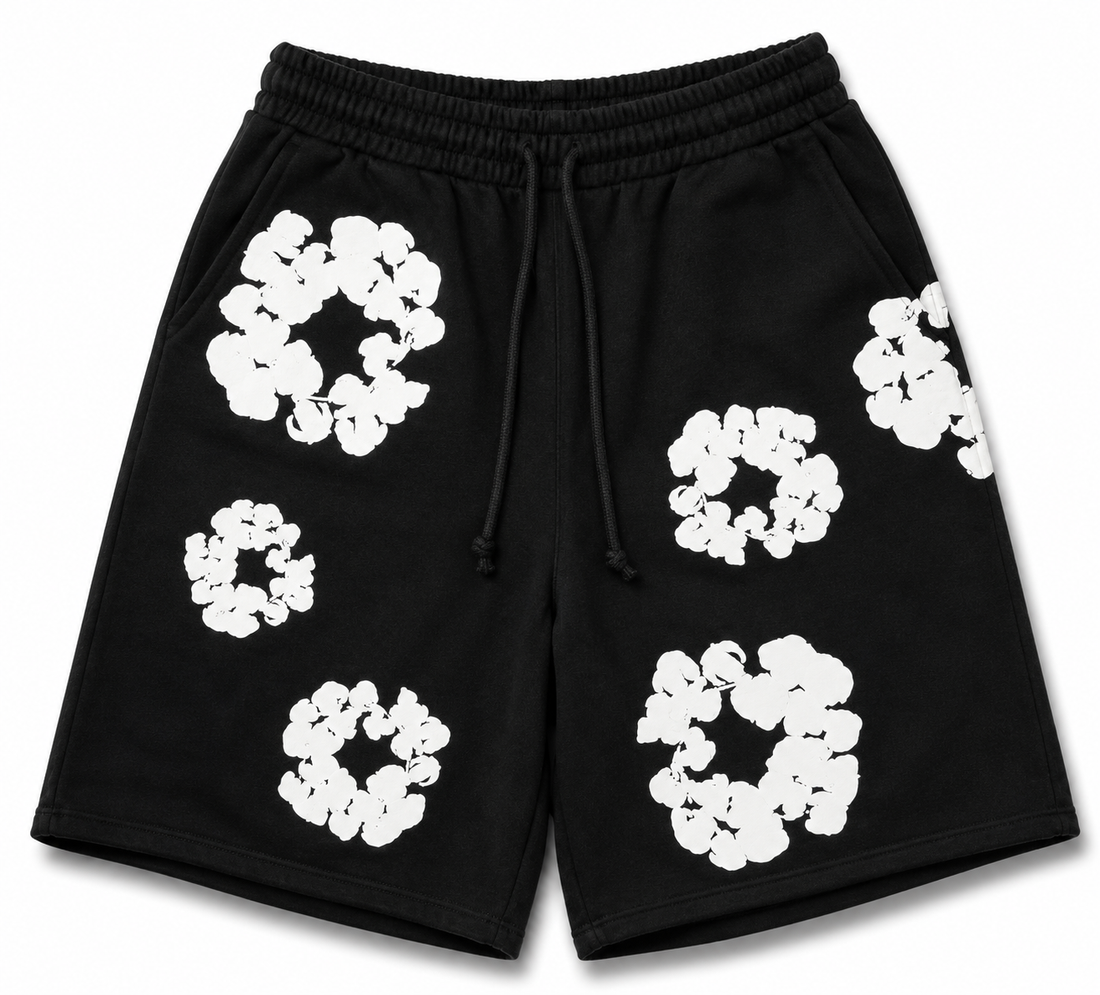 Denim Tears The Cotton Wreath Shorts