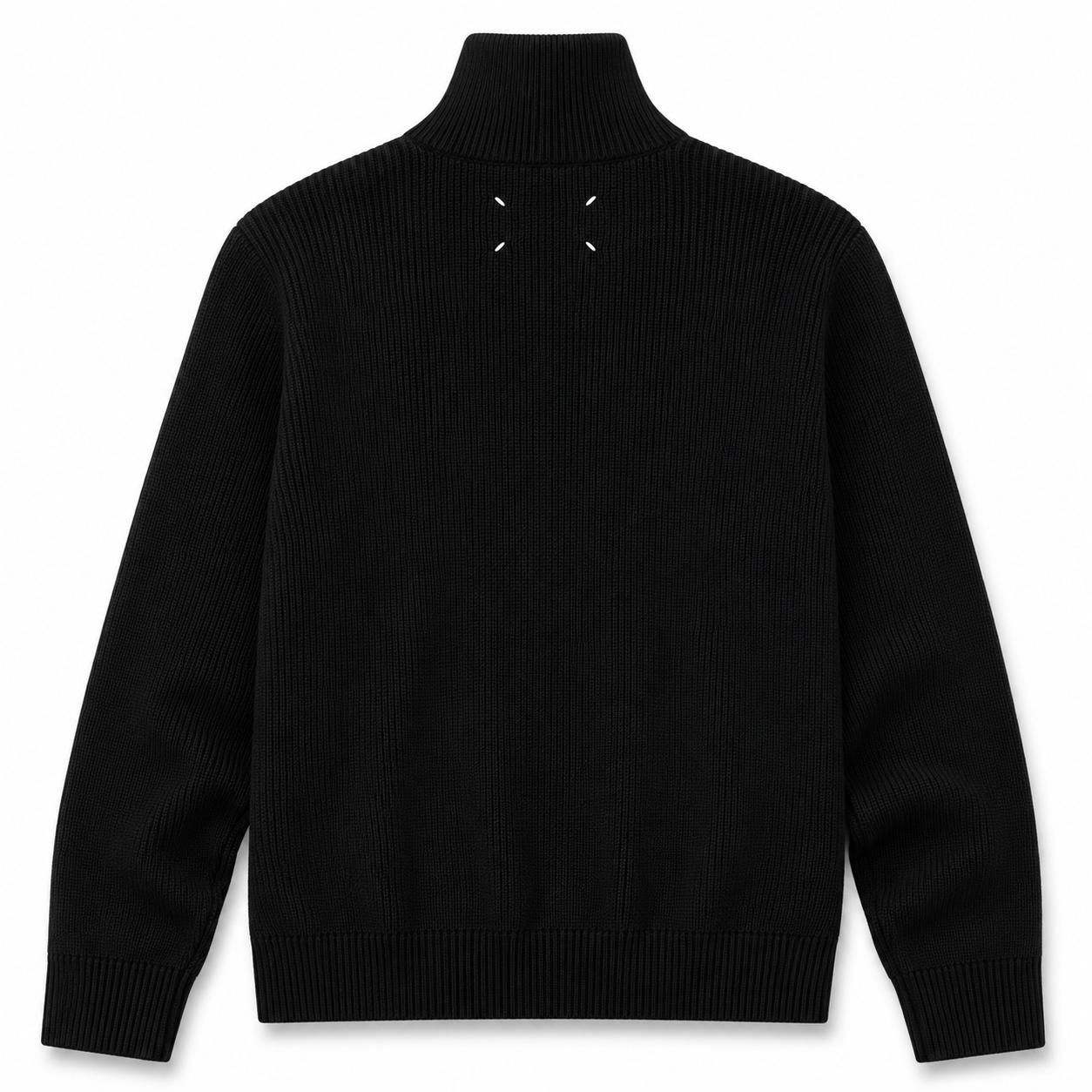 Maison Margiela Wool Knit Zip-Up Cardigan